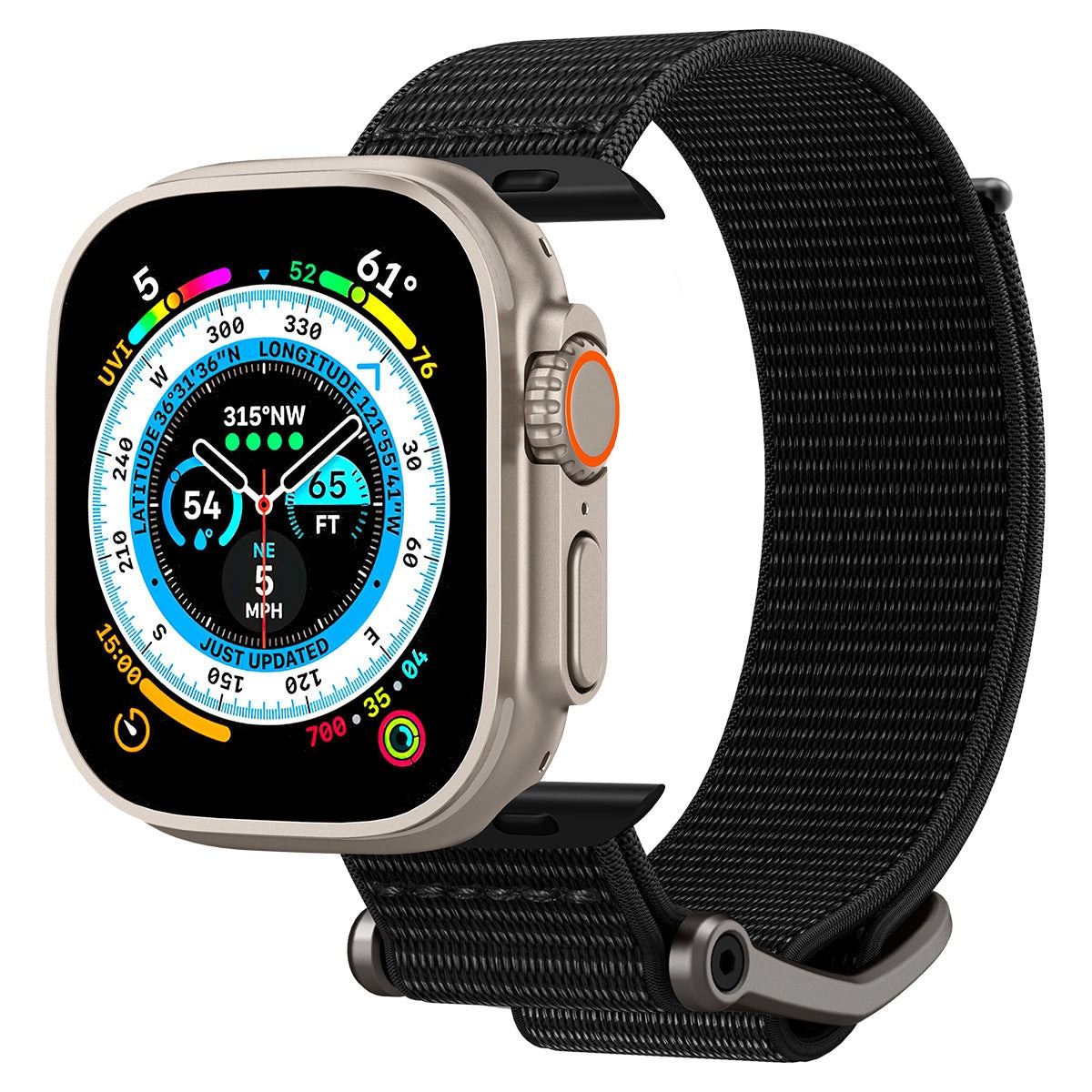 Spigen DuraPro Flex, black - Apple Watch 49mm/46mm/45mm/44mm/42mm (3)
