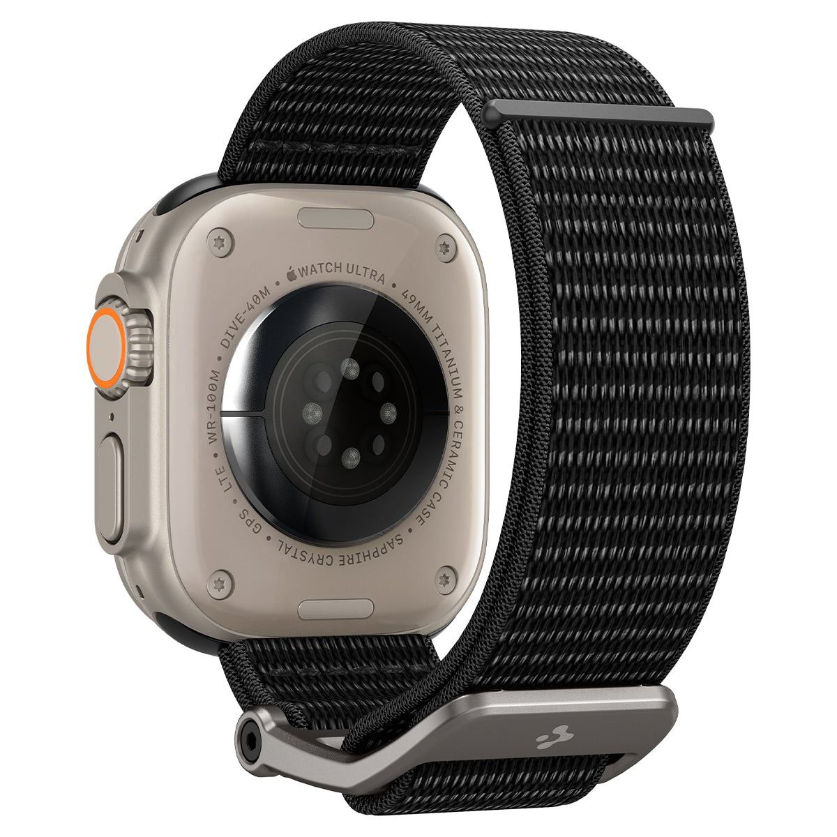 Spigen DuraPro Flex, black - Apple Watch 49mm/46mm/45mm/44mm/42mm (4)