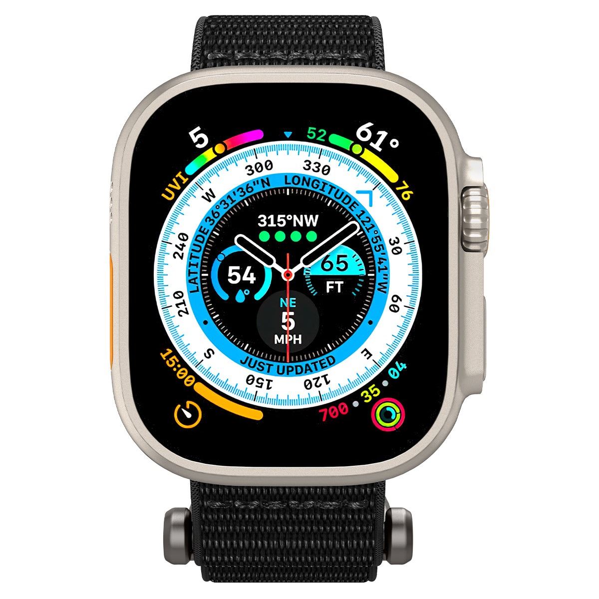 Spigen DuraPro Flex, black - Apple Watch 49mm/46mm/45mm/44mm/42mm (5)