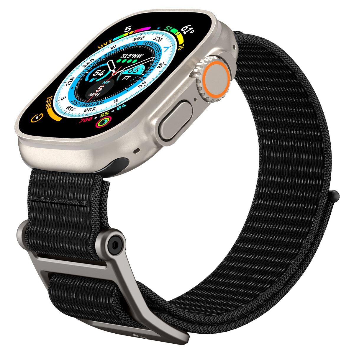 Spigen DuraPro Flex, black - Apple Watch 49mm/46mm/45mm/44mm/42mm (7)