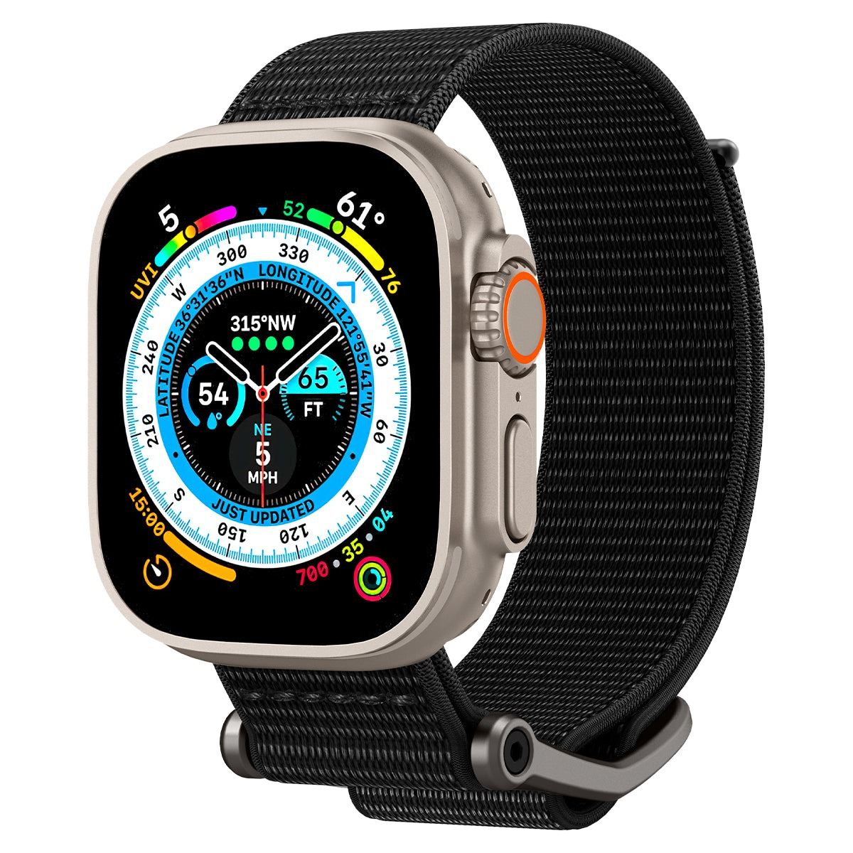 Spigen DuraPro Flex, black - Apple Watch 49mm/46mm/45mm/44mm/42mm