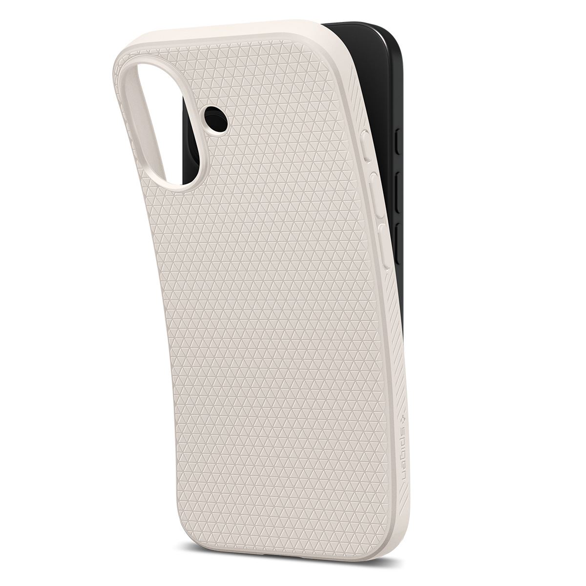 Spigen Liquid Air, natural titanium - iPhone 17 (6)
