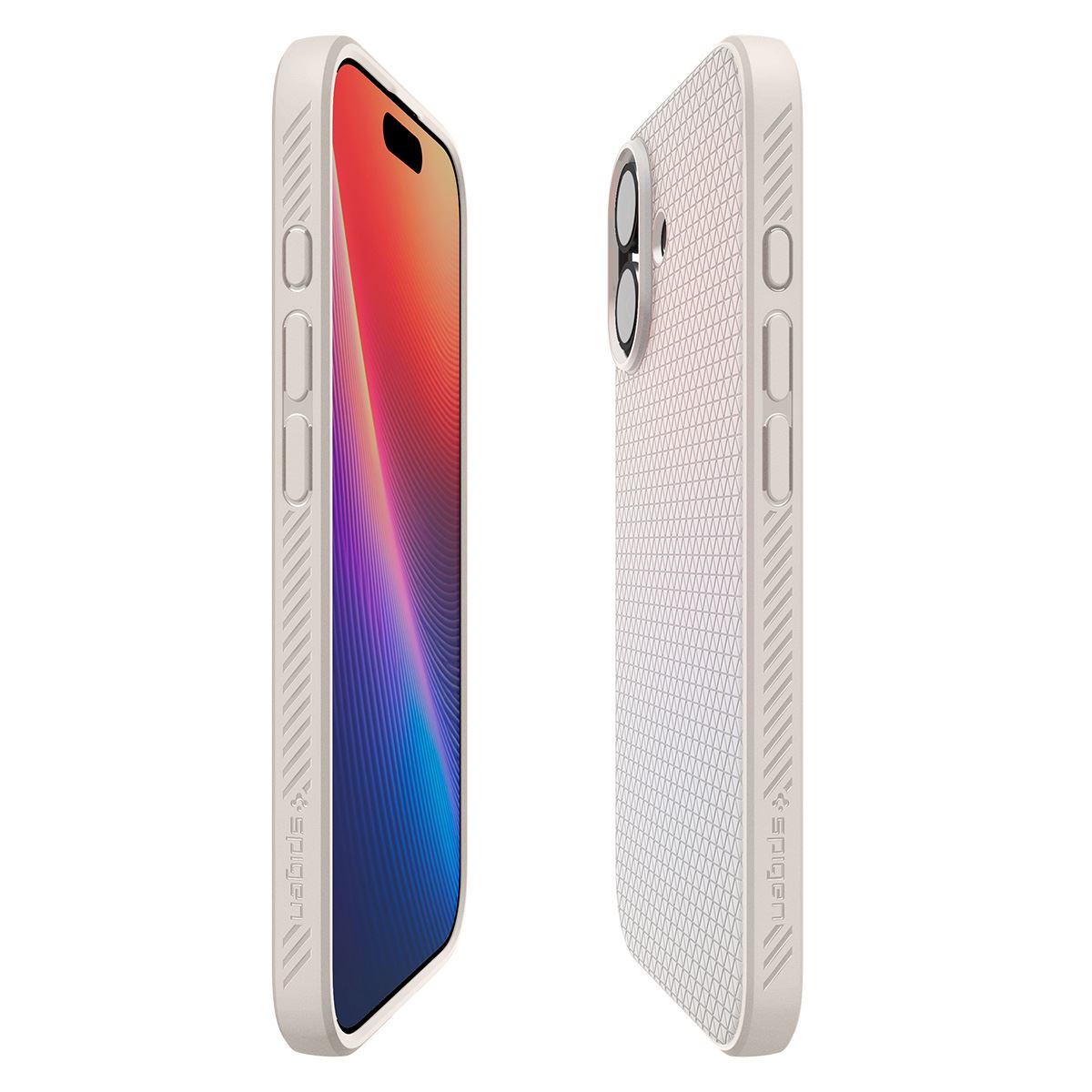 Spigen Liquid Air, natural titanium - iPhone 17 (7)