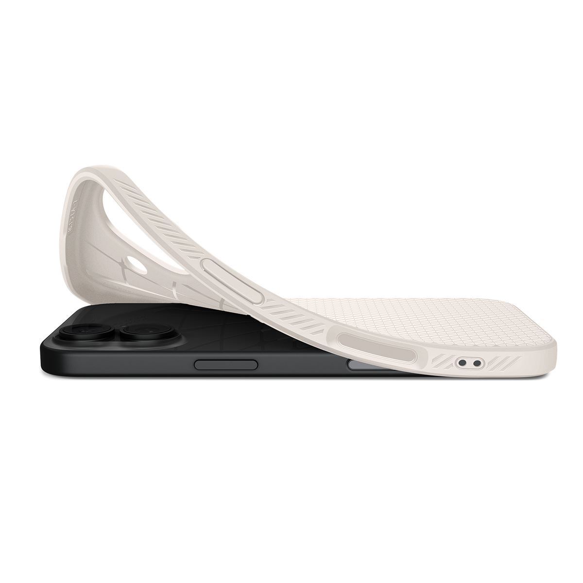 Spigen Liquid Air, natural titanium - iPhone 17 (8)