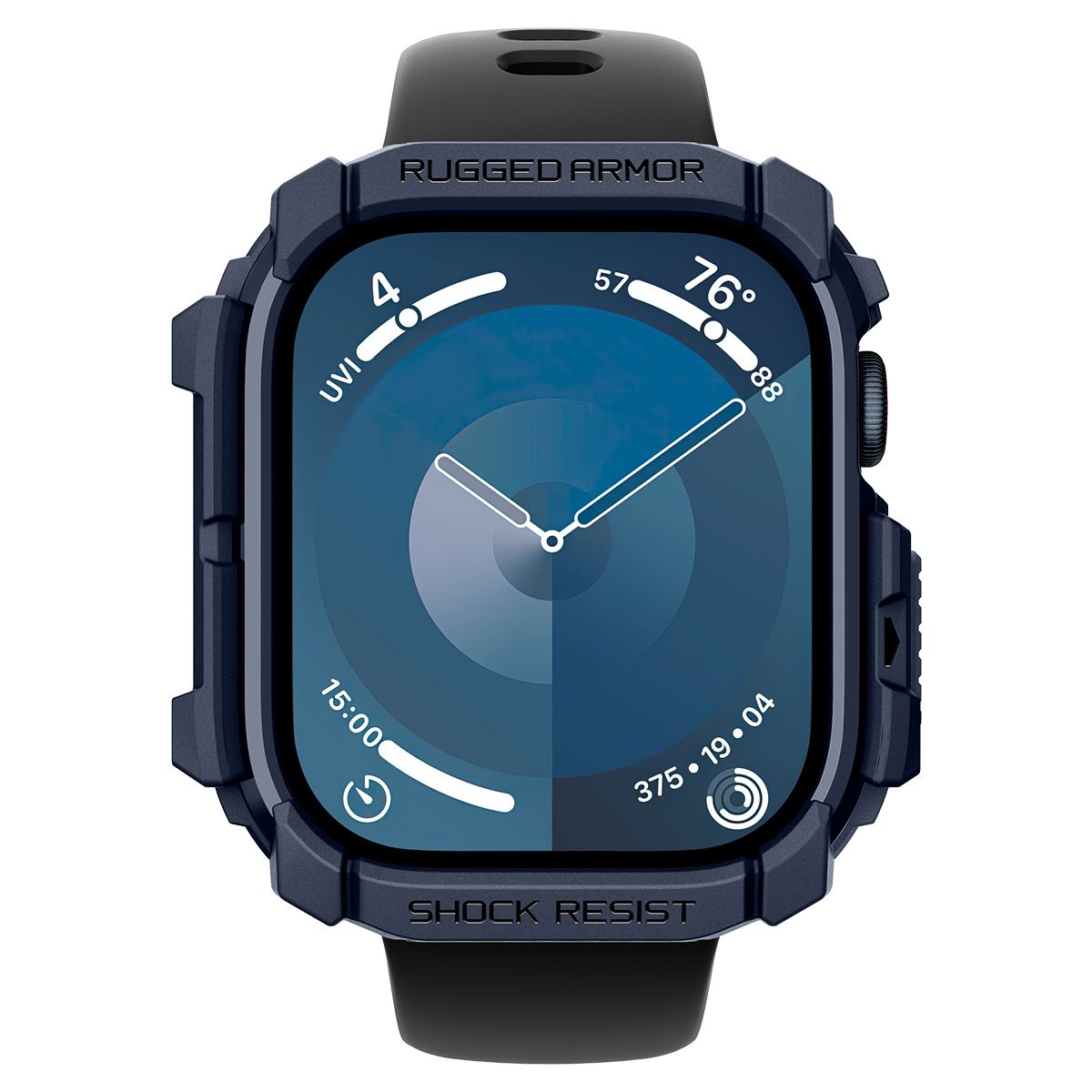 Spigen Rugged Armor, navy blue - Apple Watch 10 46mm (2)
