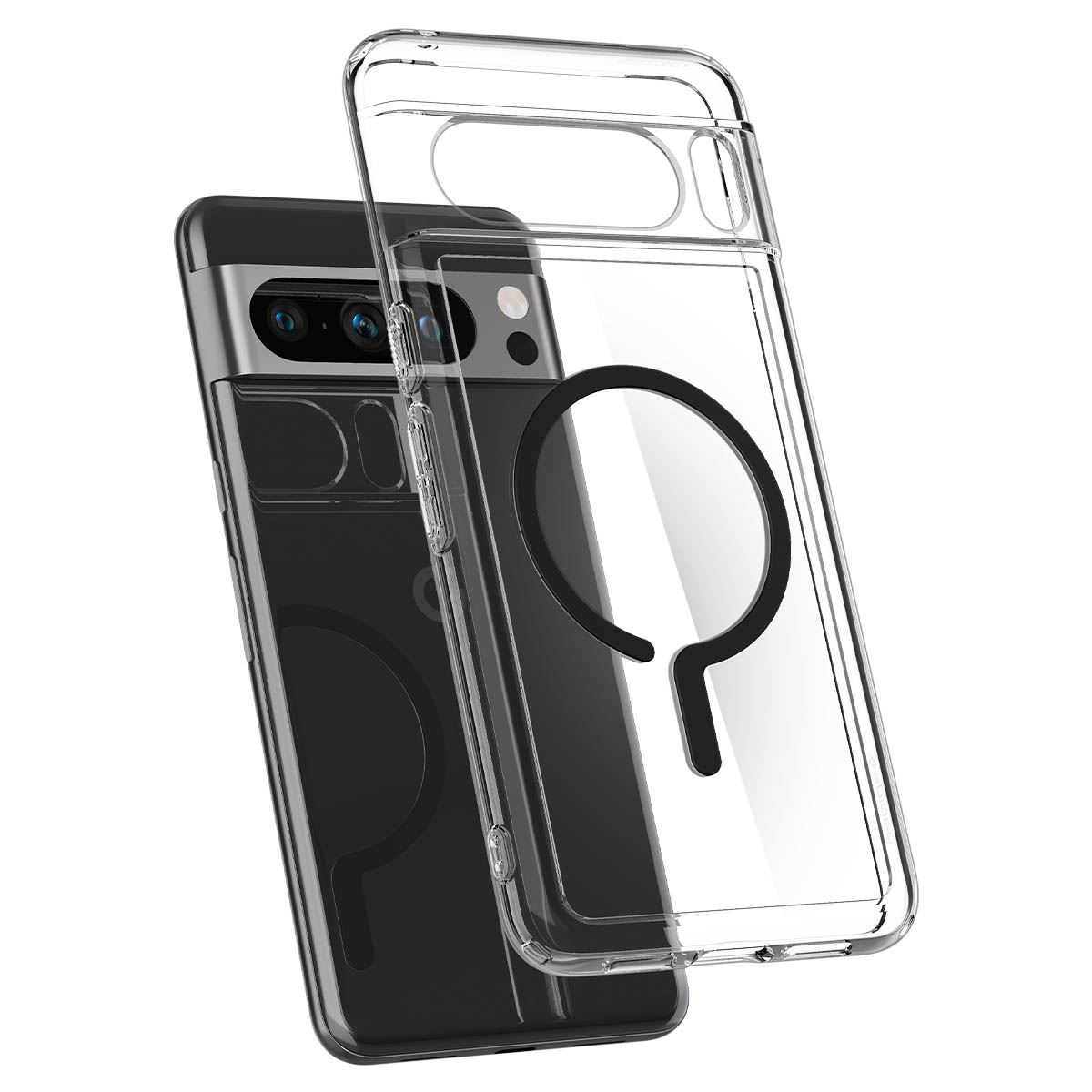 Spigen Ultra Hybrid OneTap Metal Ring MagSafe, black - Google Pixel 8 Pro (7)