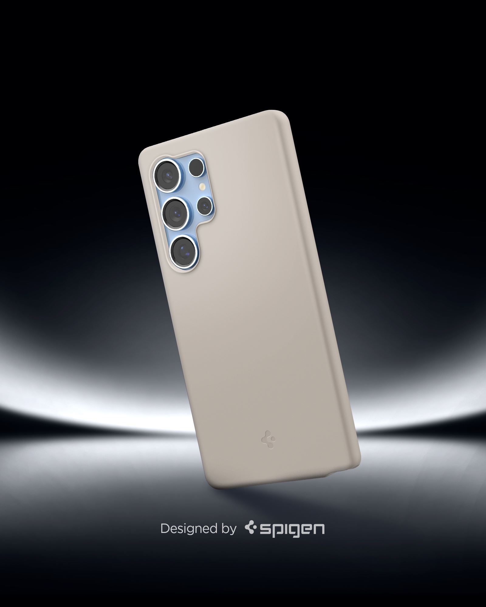 Spigen Silicone Fit MagSafe, natural titanium - Samsung Galaxy S25 Ultra (18)