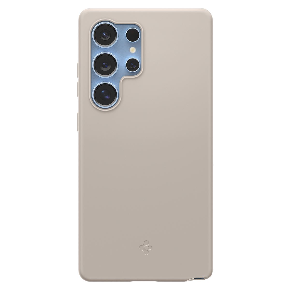 Spigen Silicone Fit MagSafe, natural titanium - Samsung Galaxy S25 Ultra (2)