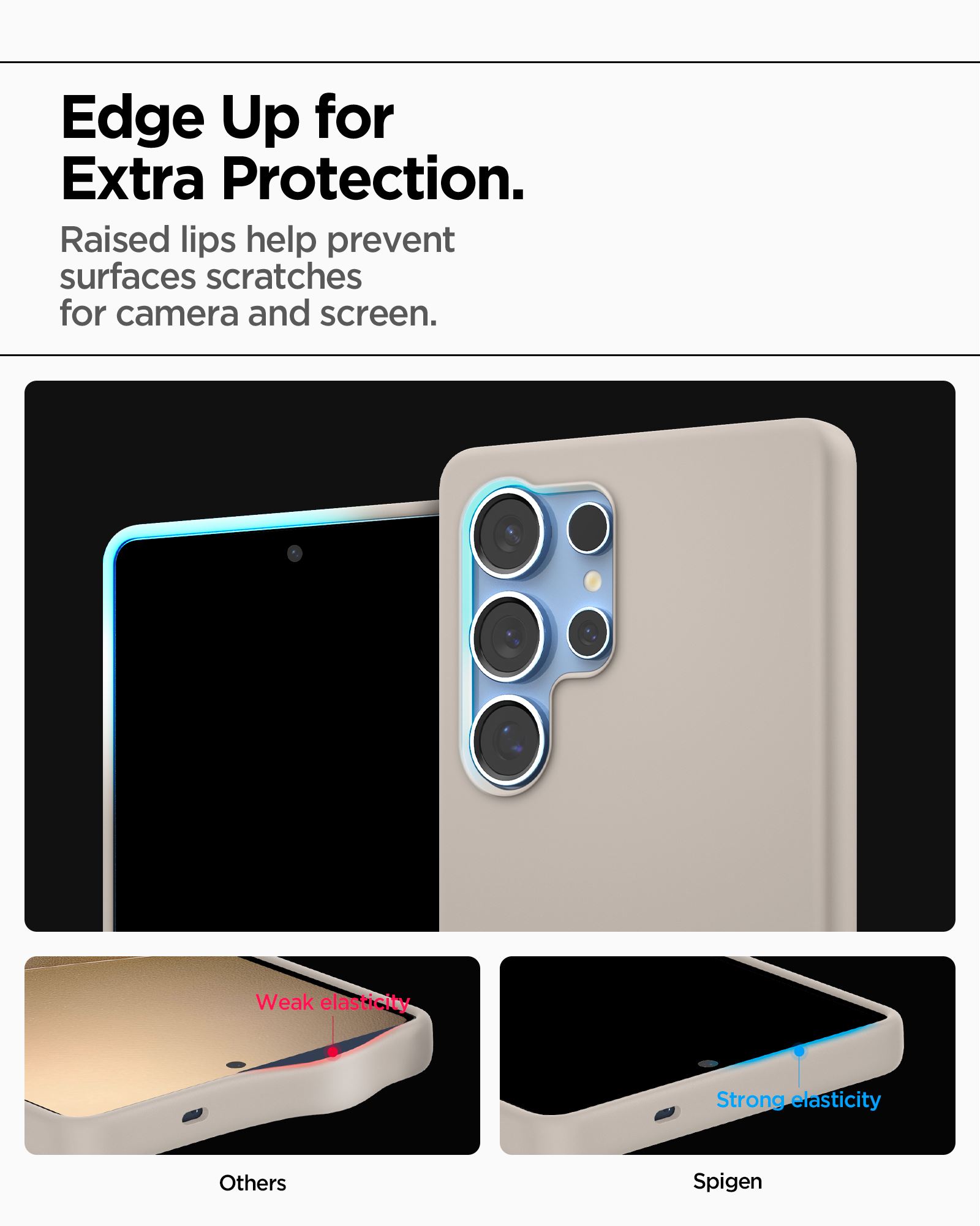 Spigen Silicone Fit MagSafe, natural titanium - Samsung Galaxy S25 Ultra (20)
