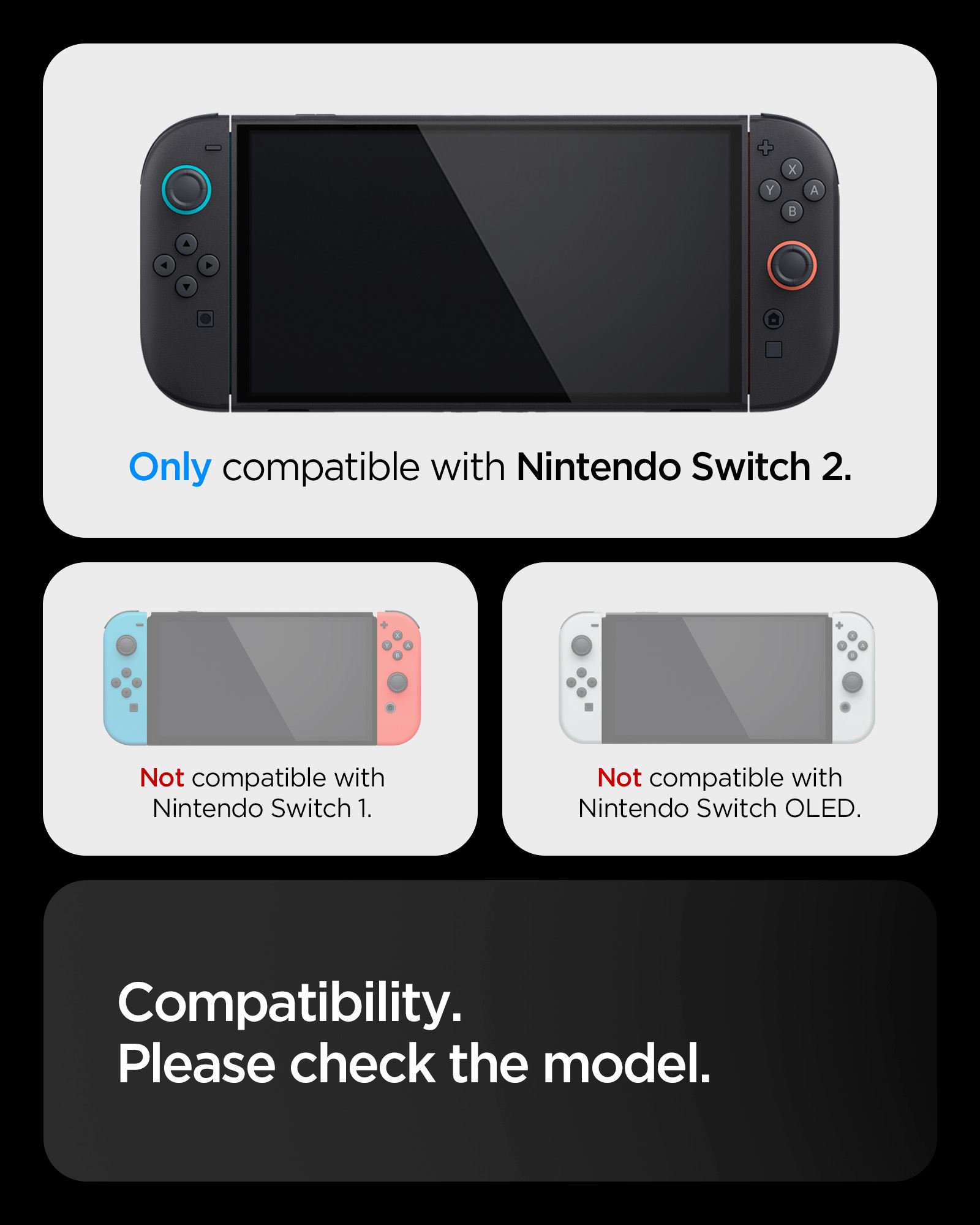 Spigen Dual Grip, black - Nintendo Switch 2 (5)