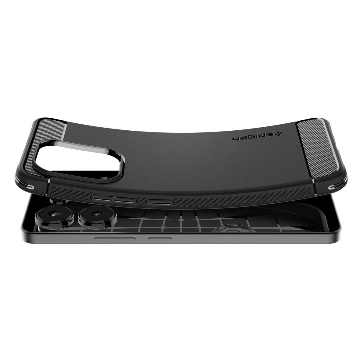 Spigen Rugged Armor, matte black - Xiaomi Redmi Note 13 (2)