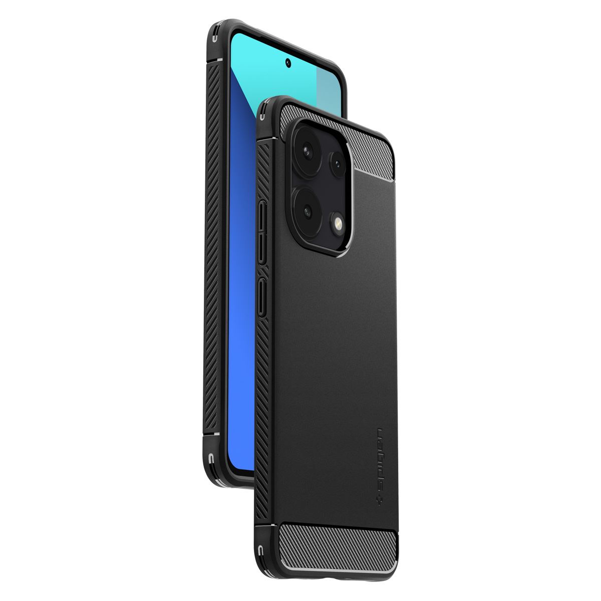 Spigen Rugged Armor, matte black - Xiaomi Redmi Note 13 (9)