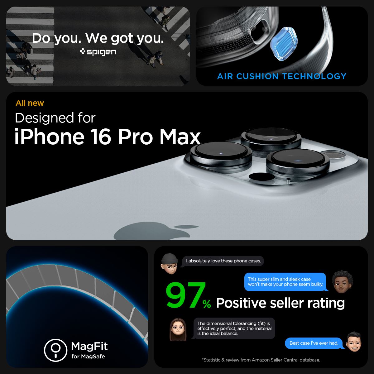 Spigen Enzo Aramid, black natural - iPhone 16 Pro Max (10)