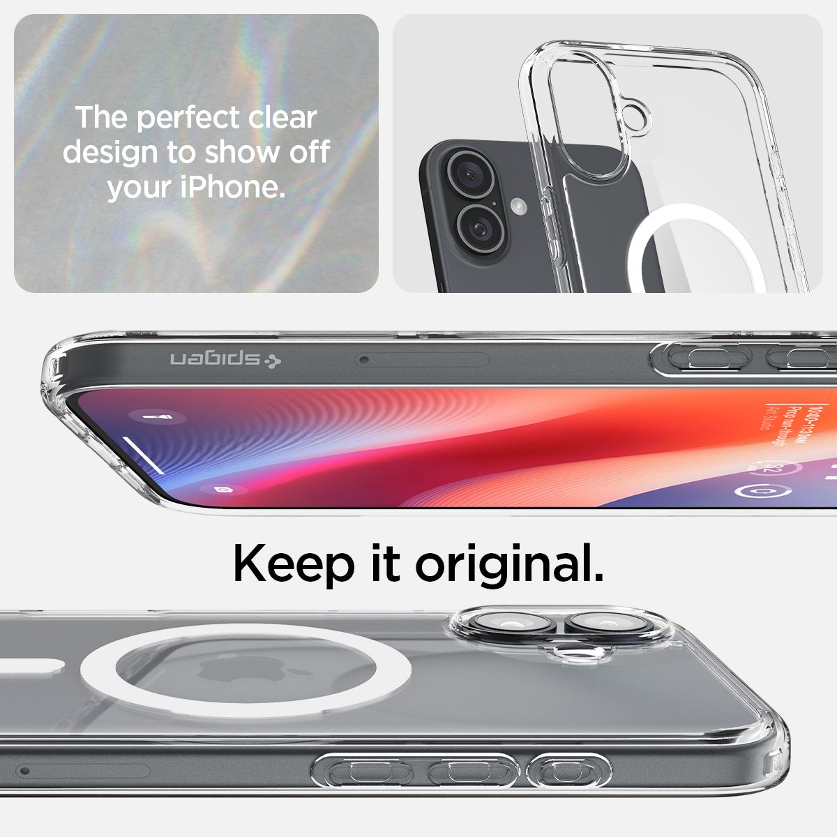 Spigen Ultra Hybrid MagSafe, white - iPhone 16 Plus (10)