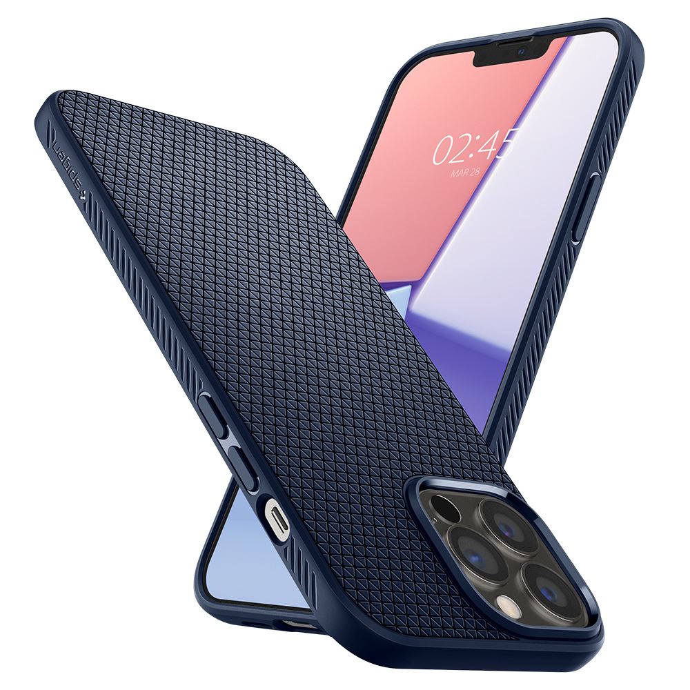 Spigen Liquid Air, navy blue - iPhone 13 Pro (6)