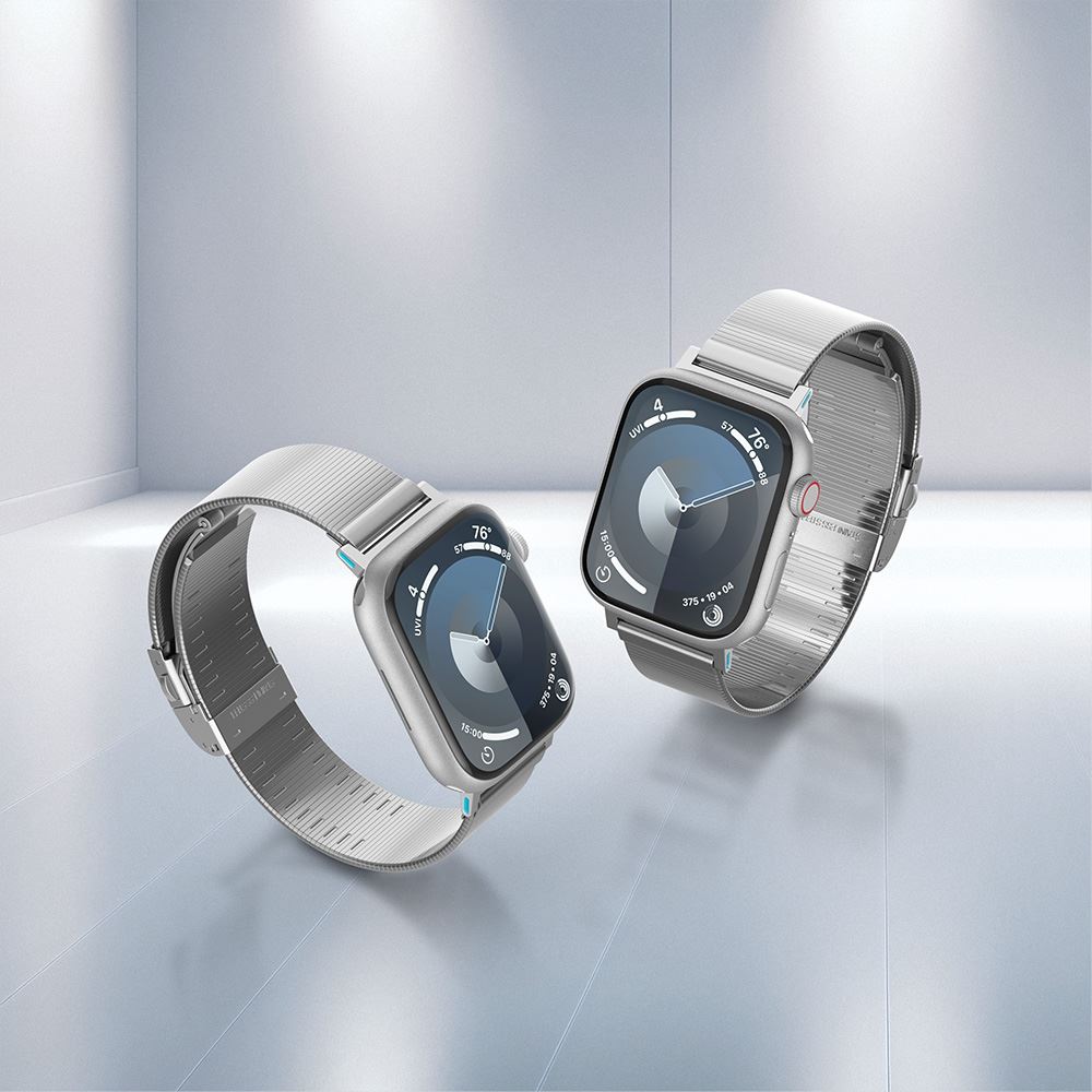 Spigen Sleek Link, silver - Apple Watch 49mm/46mm/45mm/44mm/42mm (14)