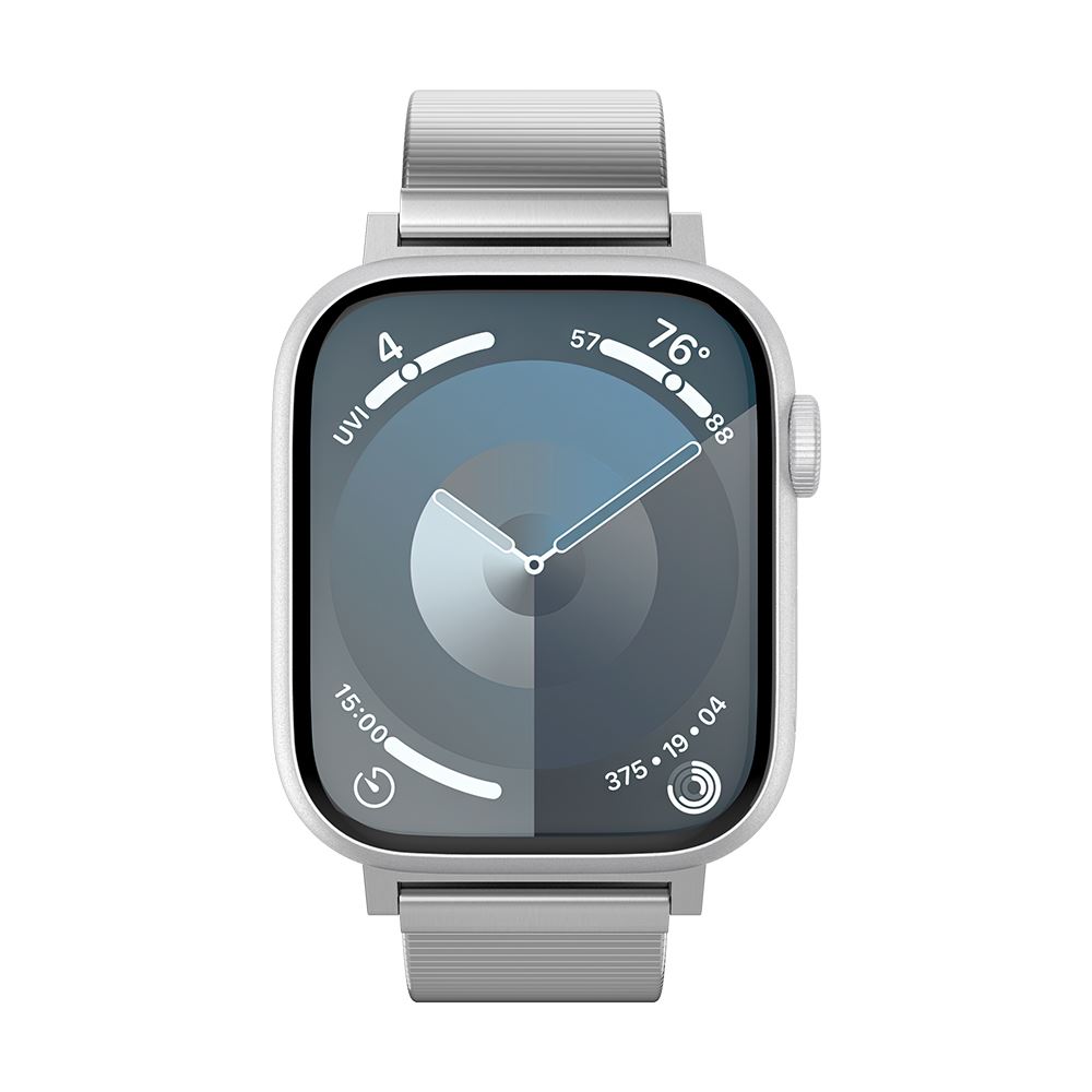 Spigen Sleek Link, silver - Apple Watch 49mm/46mm/45mm/44mm/42mm (2)
