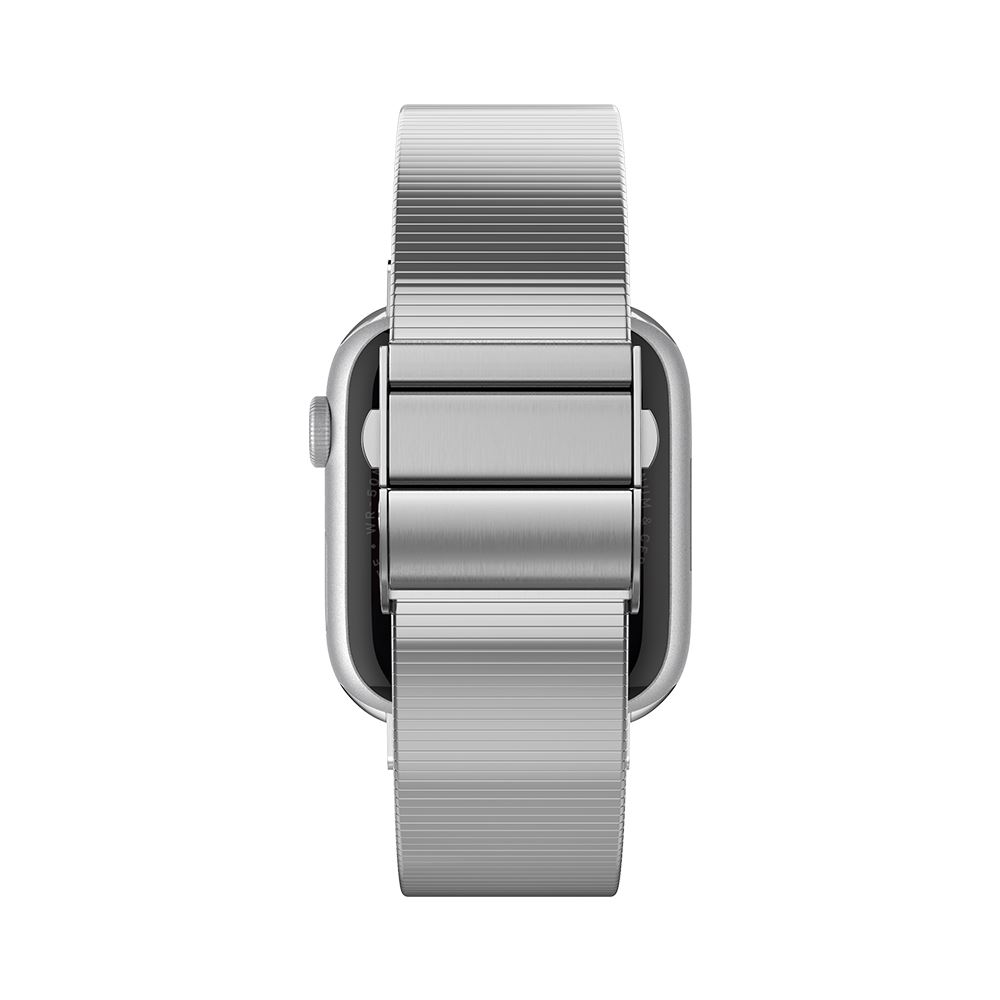 Spigen Sleek Link, silver - Apple Watch 49mm/46mm/45mm/44mm/42mm (3)
