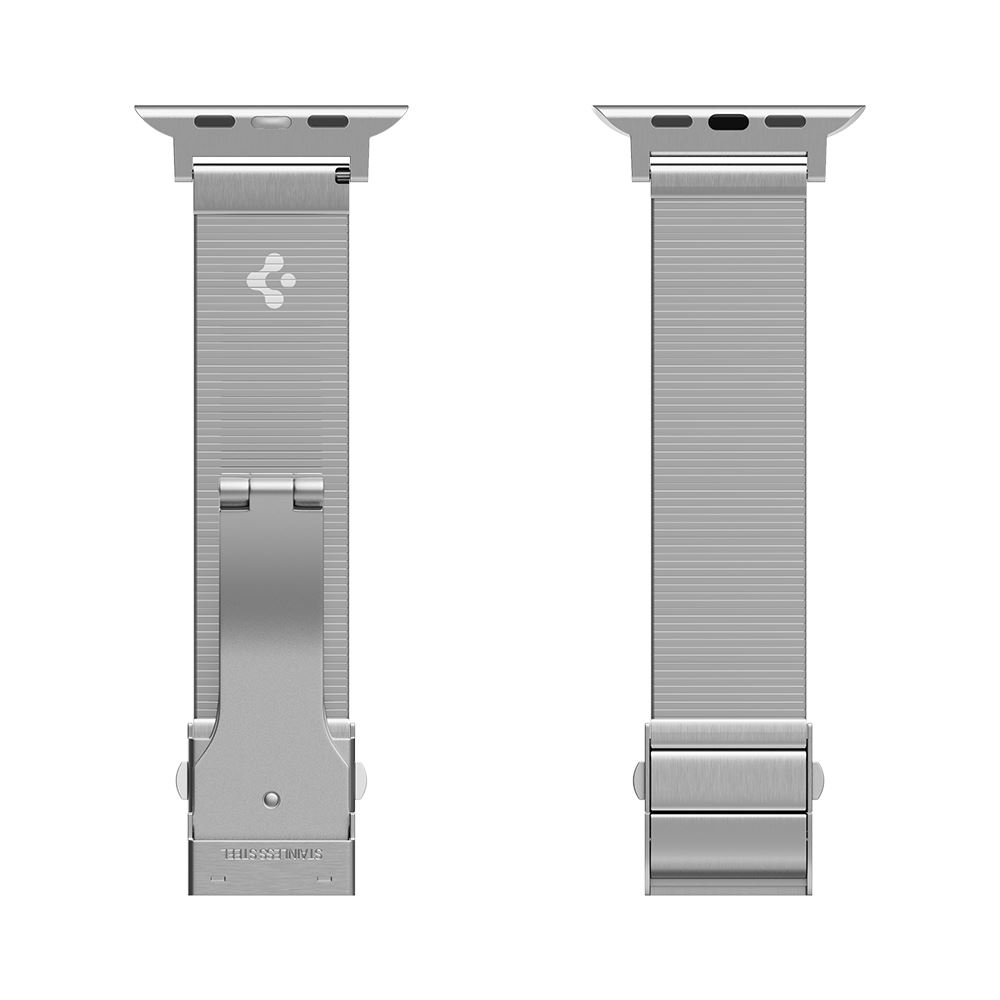 Spigen Sleek Link, silver - Apple Watch 49mm/46mm/45mm/44mm/42mm (8)