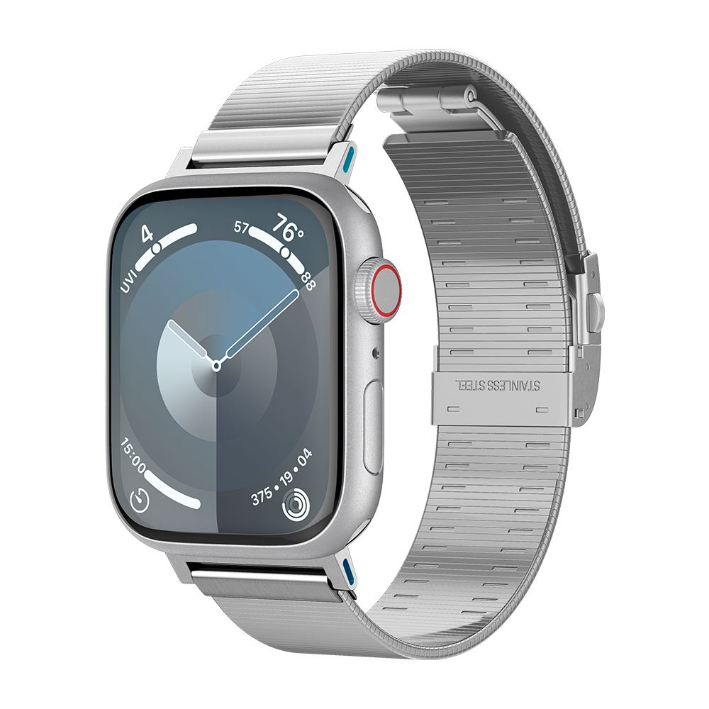 Spigen Sleek Link, silver - Apple Watch 49mm/46mm/45mm/44mm/42mm