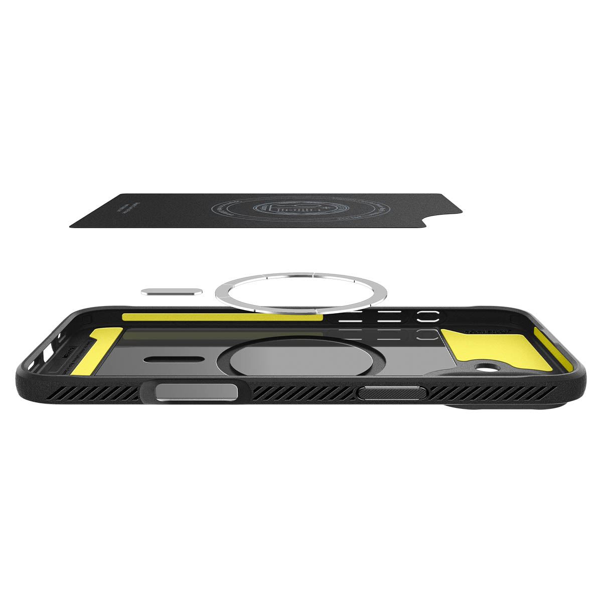 Spigen Rugged Armor MagSafe, matte black - iPhone 16 Plus (7)