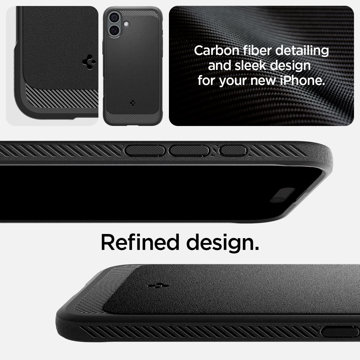 Spigen Rugged Armor MagSafe, matte black - iPhone 16 Plus (9)