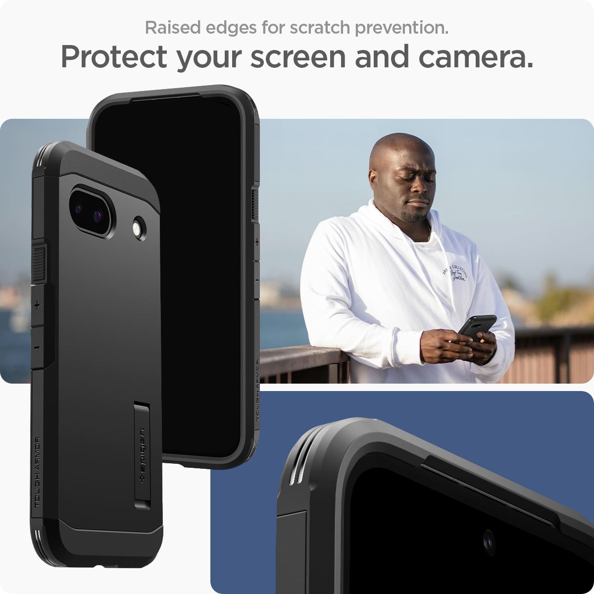 Spigen Tough Armor, black - Google Pixel 8a (16)