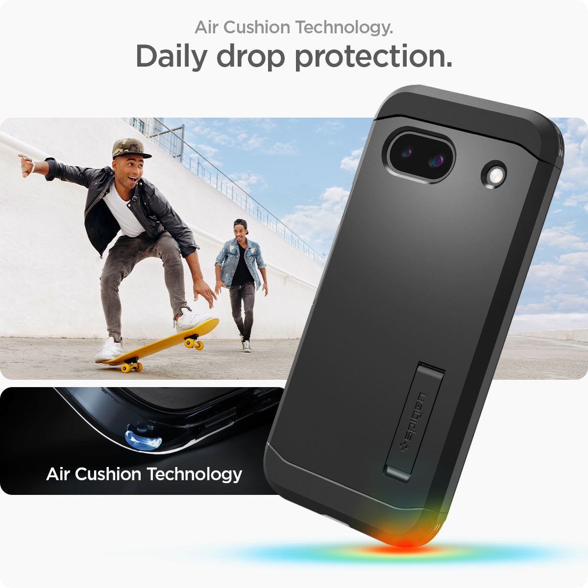 Spigen Tough Armor, black - Google Pixel 8a (17)