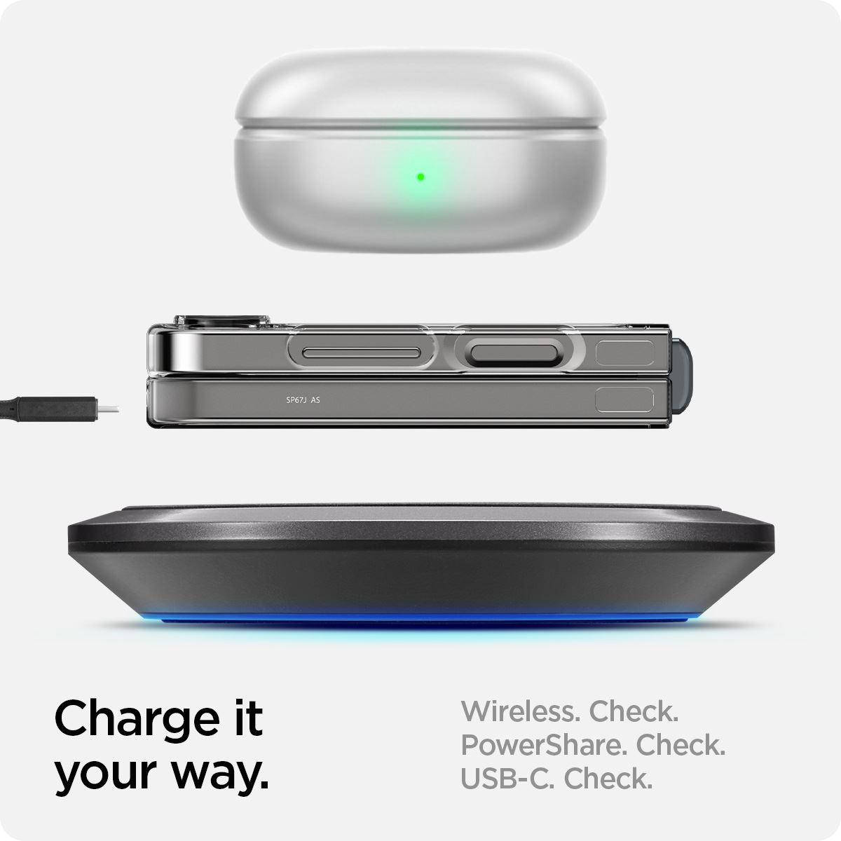 Spigen Air Skin, crystal clear - Samsung Galaxy Z Flip6/7 FE (18)