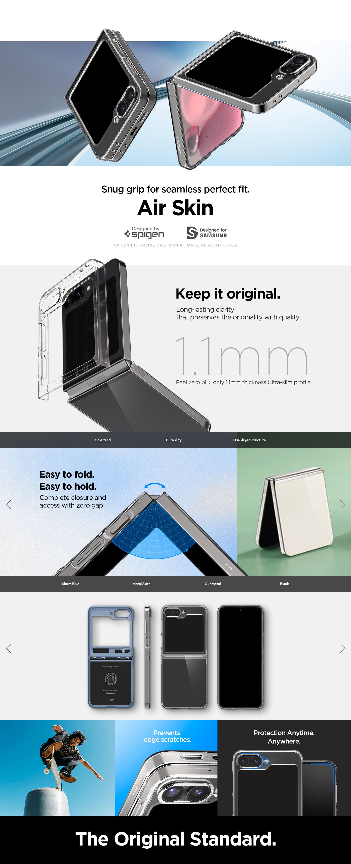 Spigen Air Skin, crystal clear - Samsung Galaxy Z Flip6/7 FE (21)