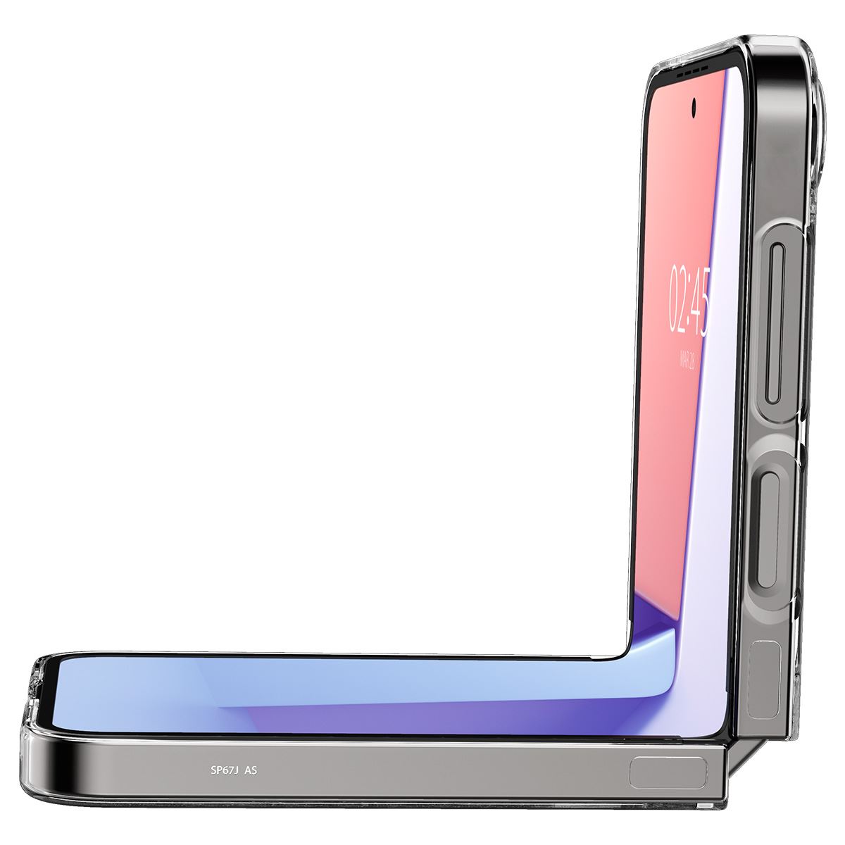 Spigen Air Skin, crystal clear - Samsung Galaxy Z Flip6/7 FE (8)