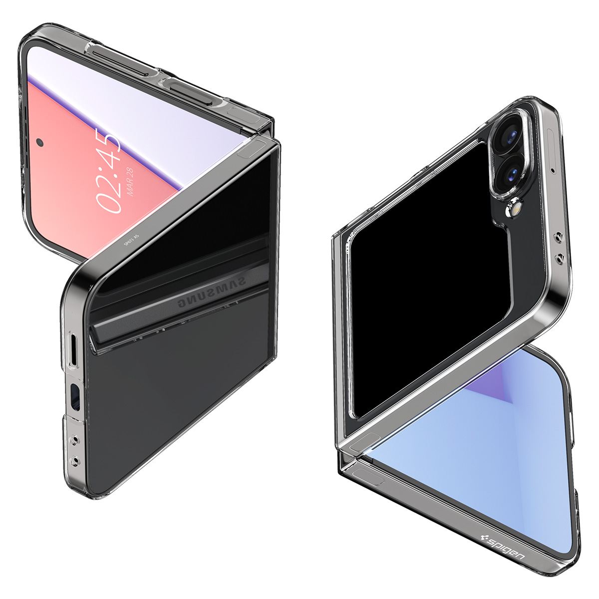 Spigen Air Skin, crystal clear - Samsung Galaxy Z Flip6/7 FE