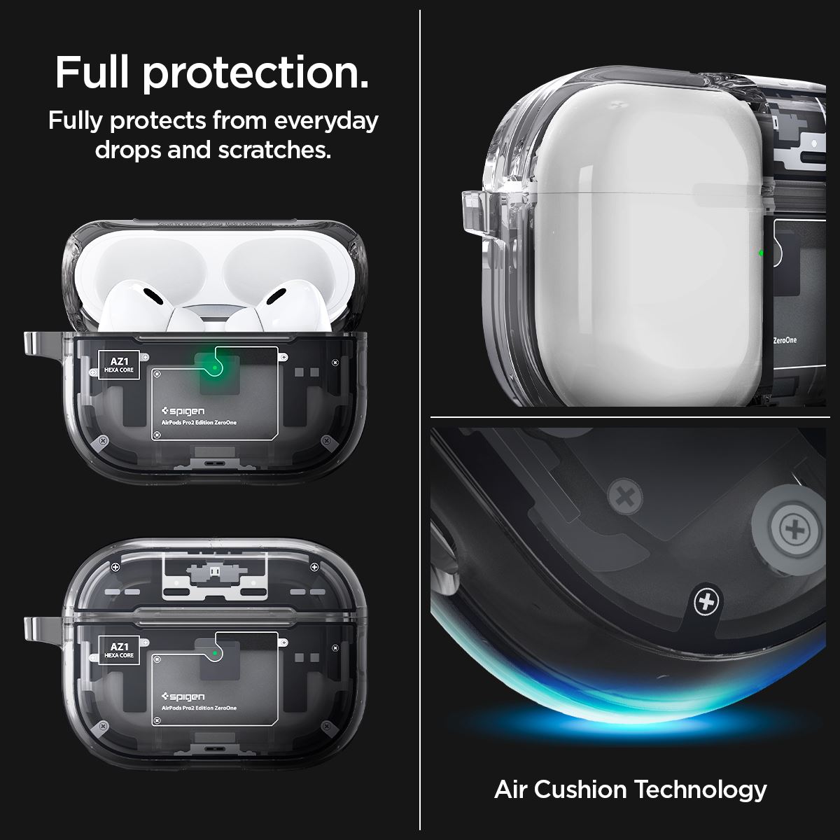 Spigen Ultra Hybrid, zero one - Apple AirPods Pro 2 (13)