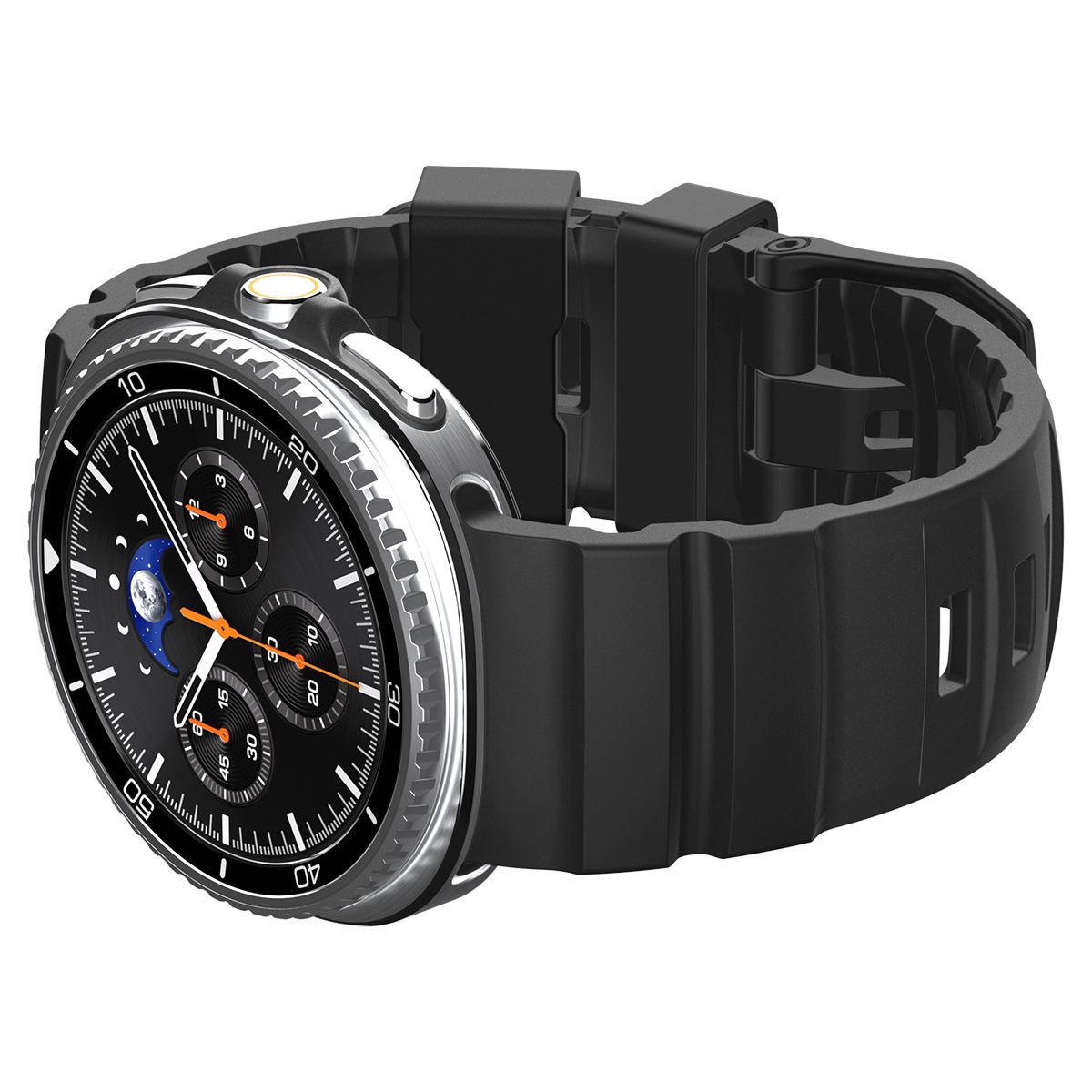 Spigen Silicone Band, black - Samsung Galaxy Watch 8 46mm/44mm/40mm (10)