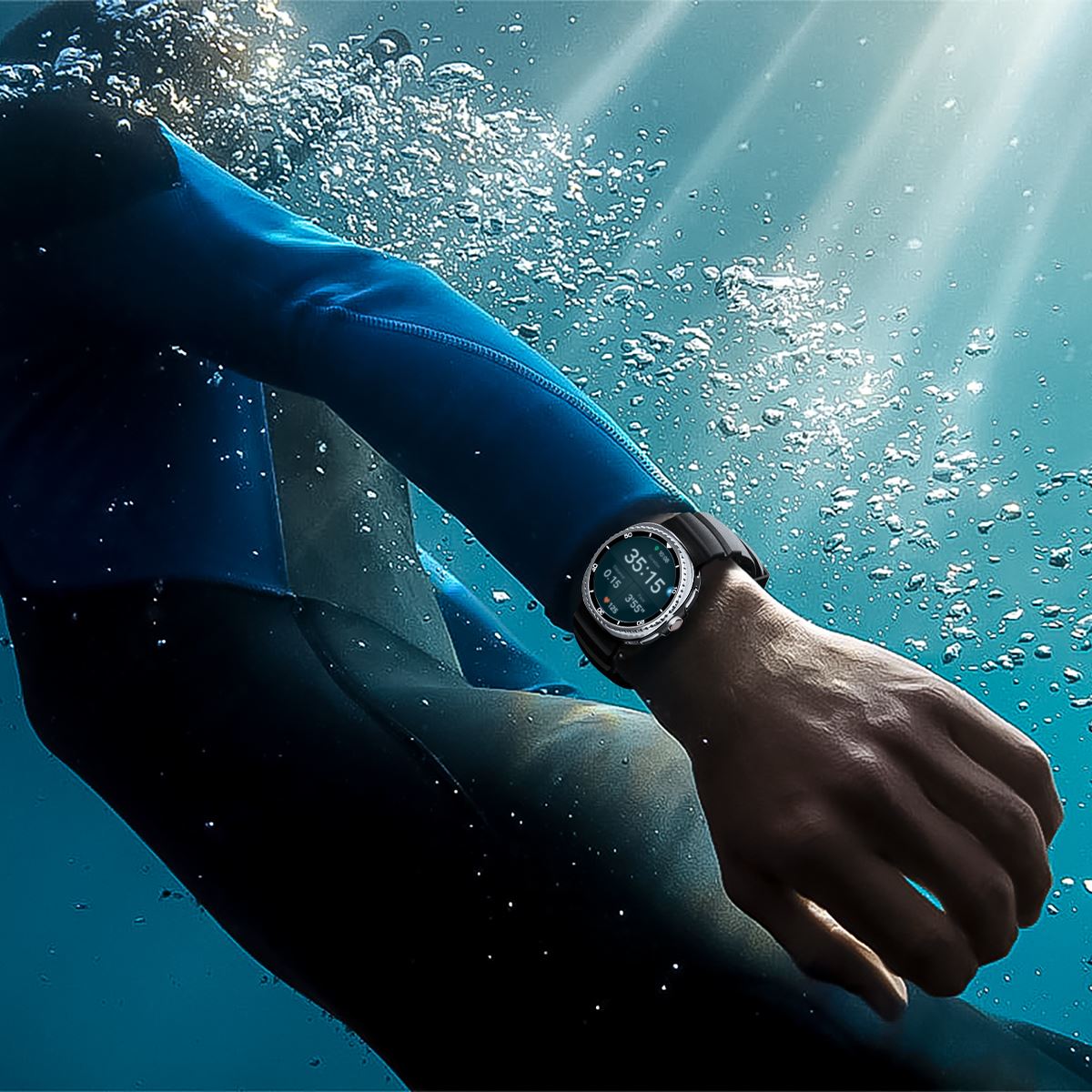 Spigen Silicone Band, black - Samsung Galaxy Watch 8 46mm/44mm/40mm (12)