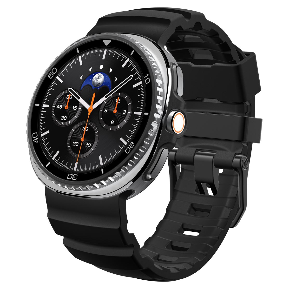 Spigen Silicone Band, black - Samsung Galaxy Watch 8 46mm/44mm/40mm (2)