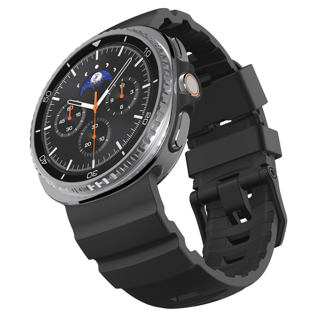 Spigen Silicone Band, black - Samsung Galaxy Watch 8 46mm/44mm/40mm (6)