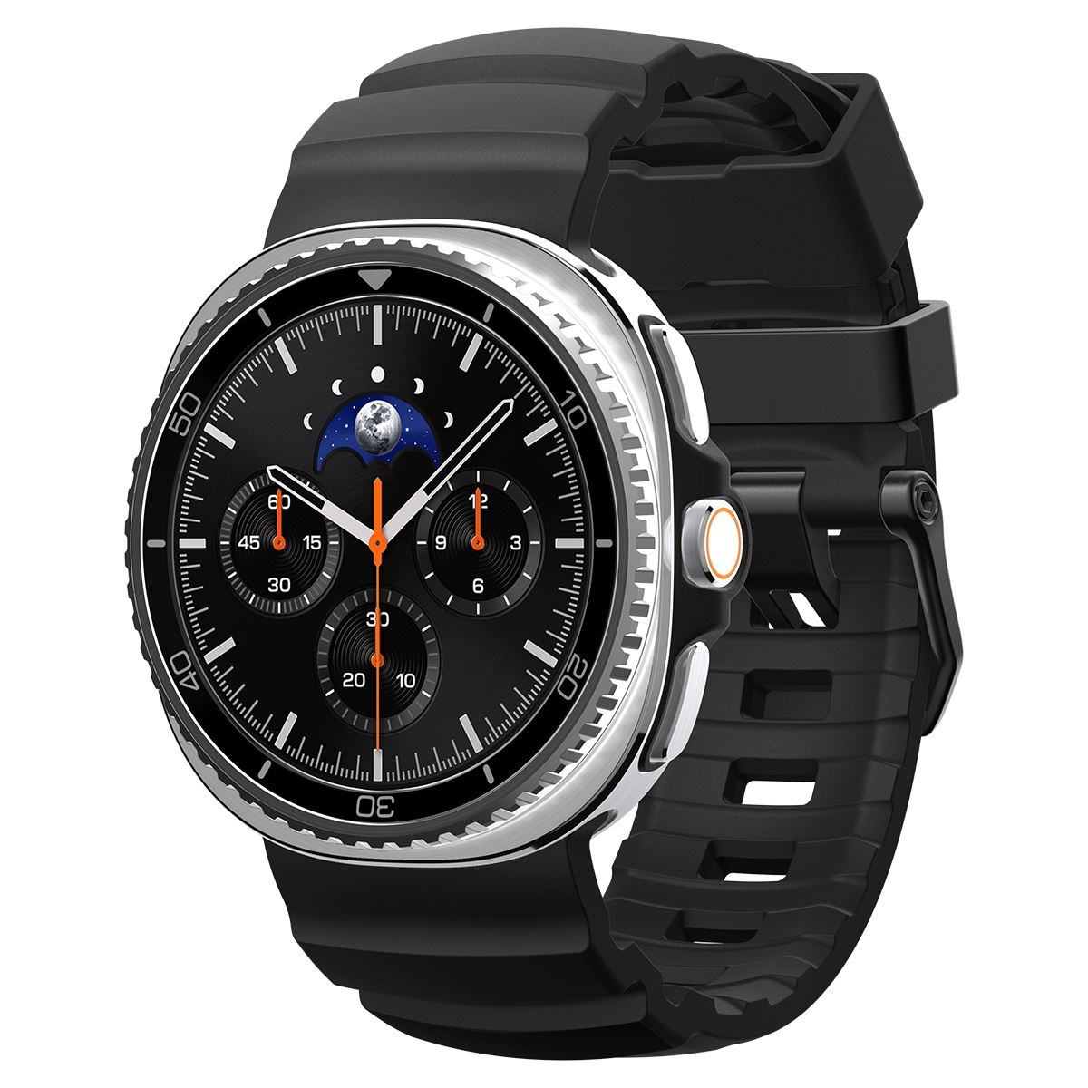 Spigen Silicone Band, black - Samsung Galaxy Watch 8 46mm/44mm/40mm