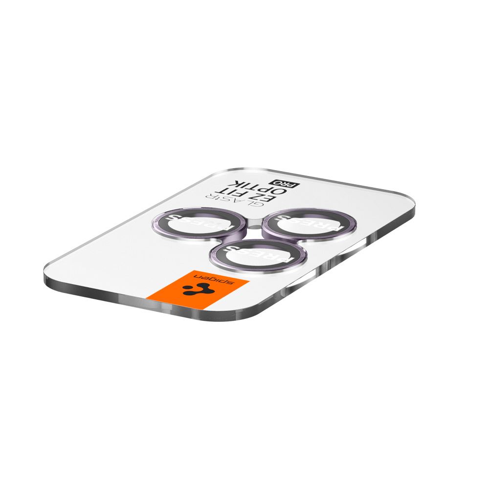 Spigen Glass EZ Fit Optik Pro 2 Pack, deep purple - iPhone 14 Pro/iPhone 14 Pro Max (5)
