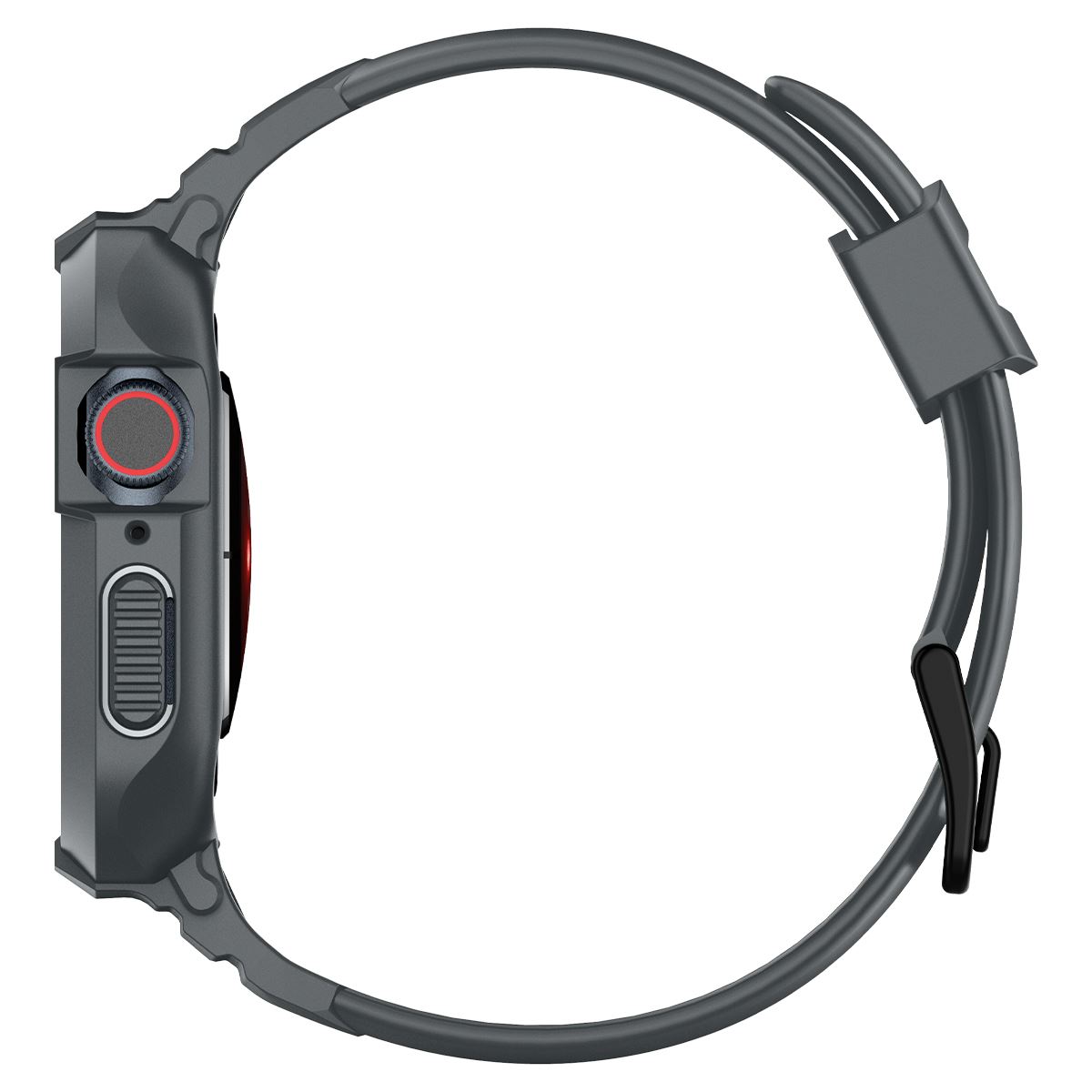 Spigen Rugged Armor Pro, dark gray - Apple Watch 45mm/44mm (3)