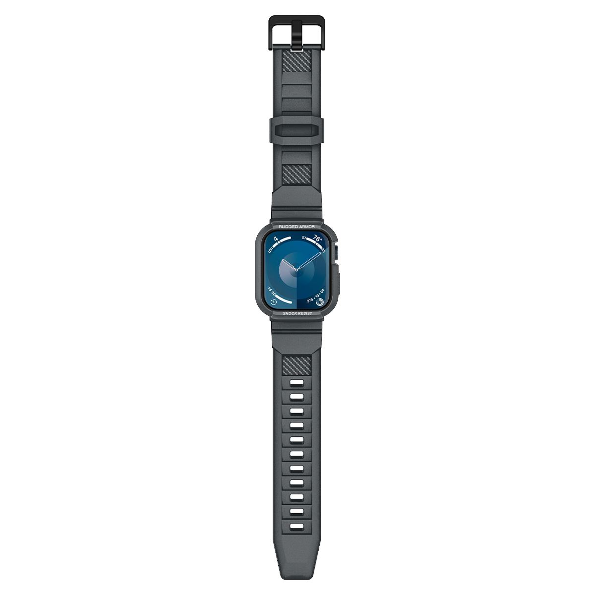 Spigen Rugged Armor Pro, dark gray - Apple Watch 45mm/44mm (4)
