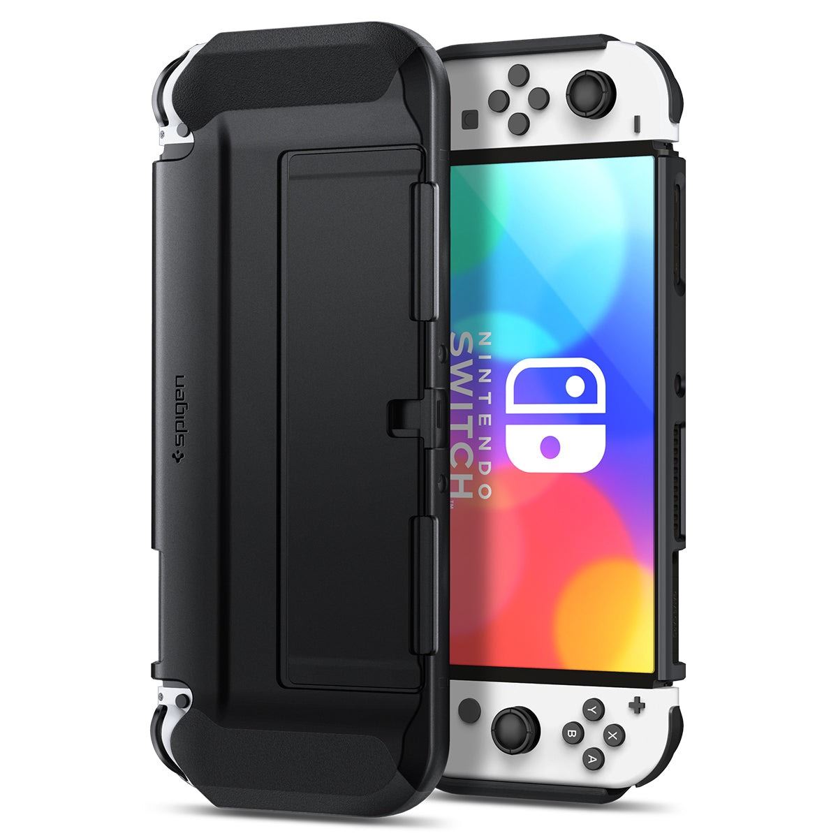 Spigen Thin Fit, black - Nintendo Switch OLED (3)