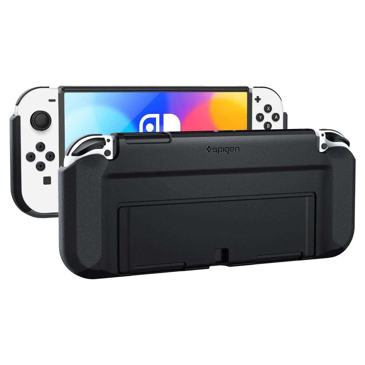 Spigen Thin Fit, black - Nintendo Switch OLED (4)