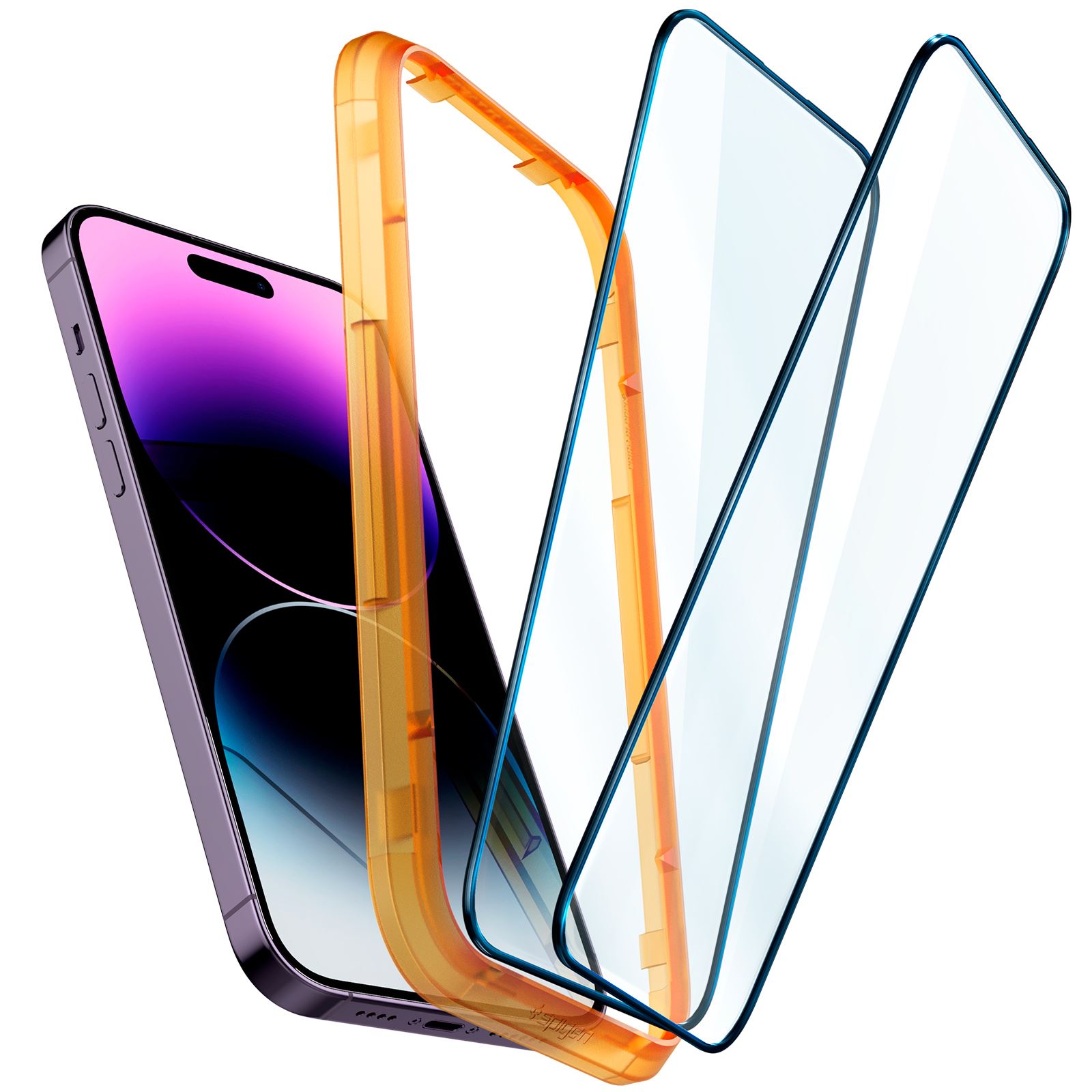 Spigen tR Align Master 2 Pack, FC black - iPhone 14 Pro Max (2)