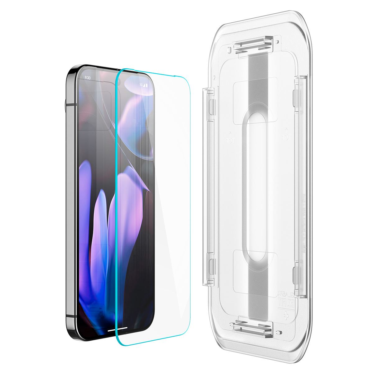 Spigen Glass tR EZ Fit 2 Pack, transparency - Google Pixel 9 Pro/Pixel 9 (3)