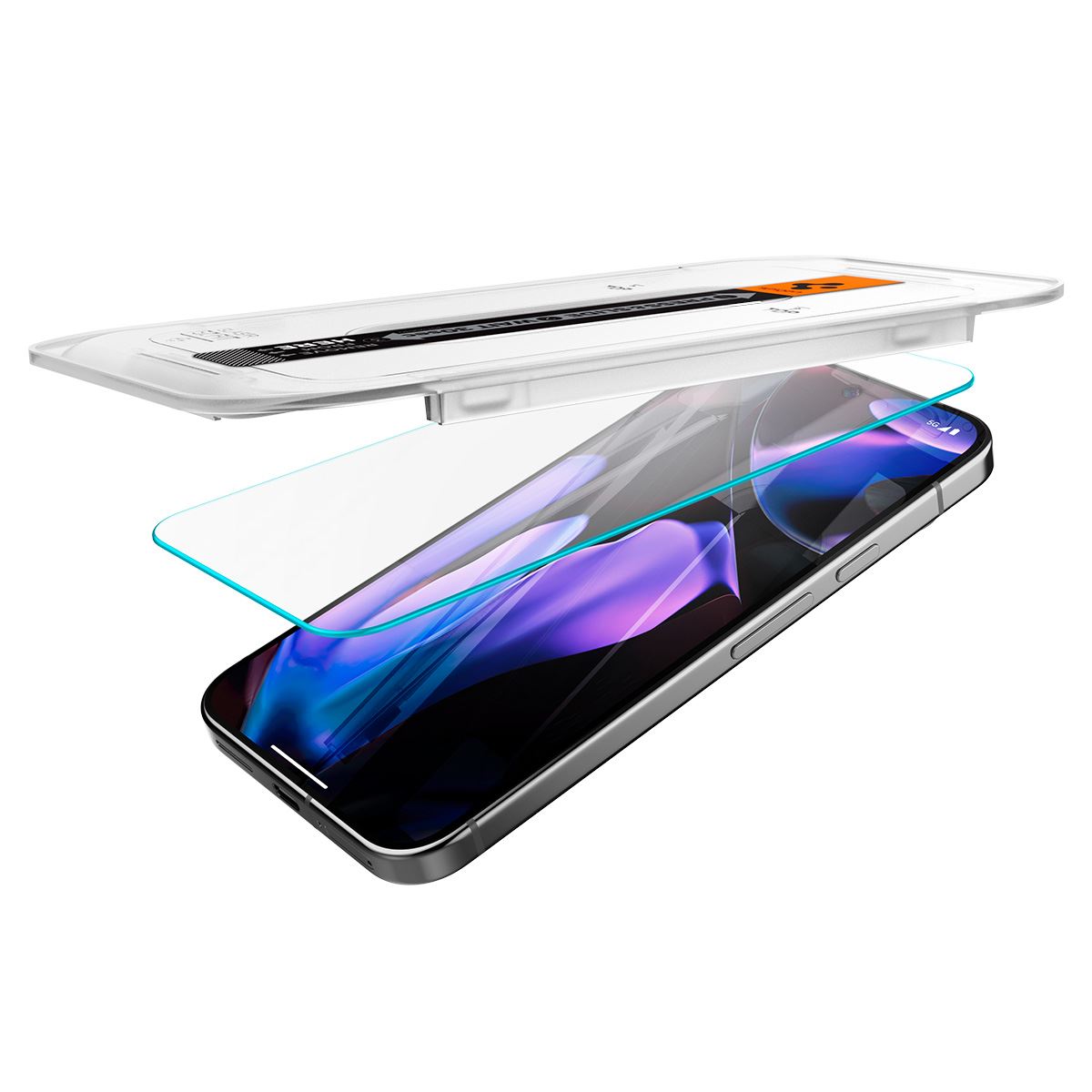 Spigen Glass tR EZ Fit 2 Pack, transparency - Google Pixel 9 Pro/Pixel 9 (5)