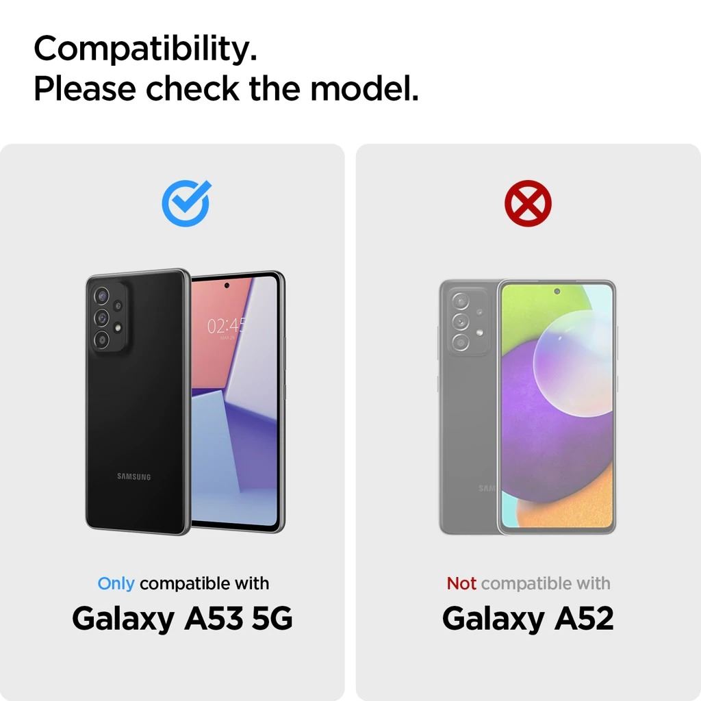 Spigen AlignMaster Glas.tR 2 Pack - Samsung Galaxy A53 5G (3)