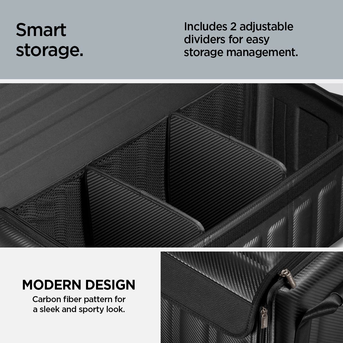 Spigen Tesla Car Trunk Organizer, black (15)