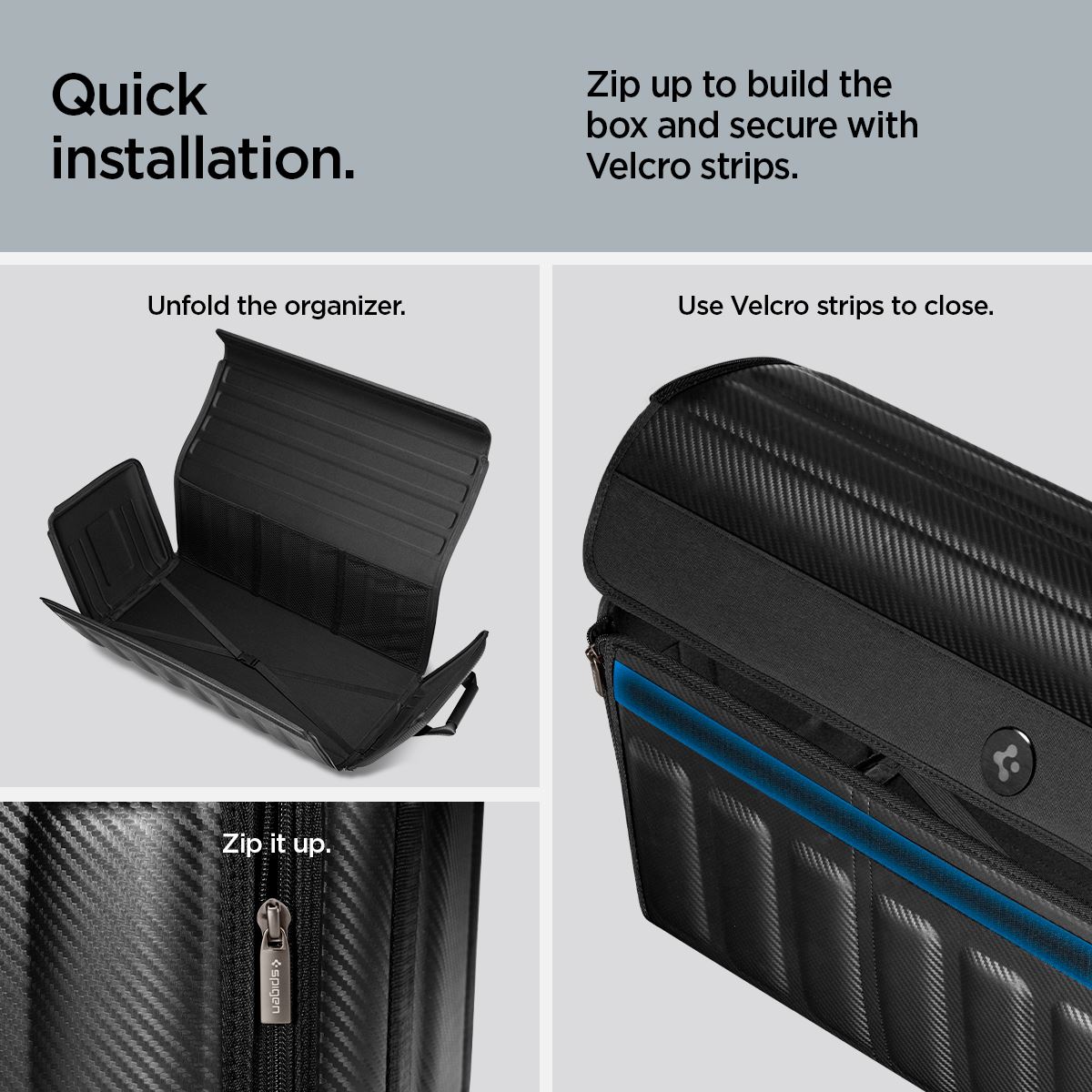 Spigen Tesla Car Trunk Organizer, black (17)