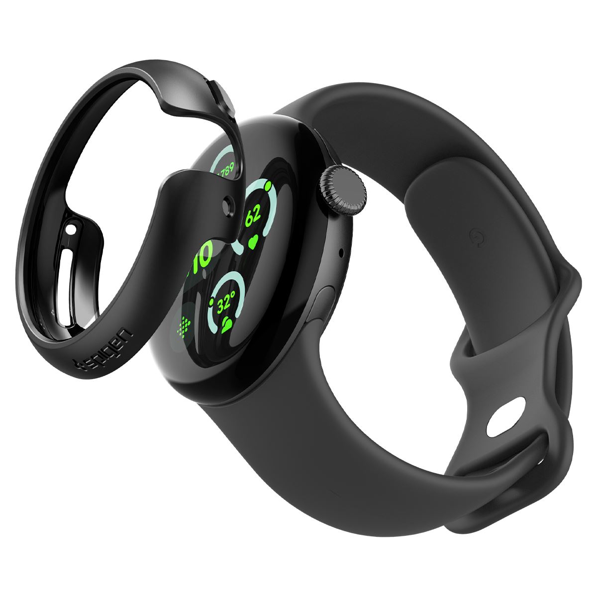 Spigen Thin Fit, black - Google Pixel Watch 3/2/1 (41mm) (11)